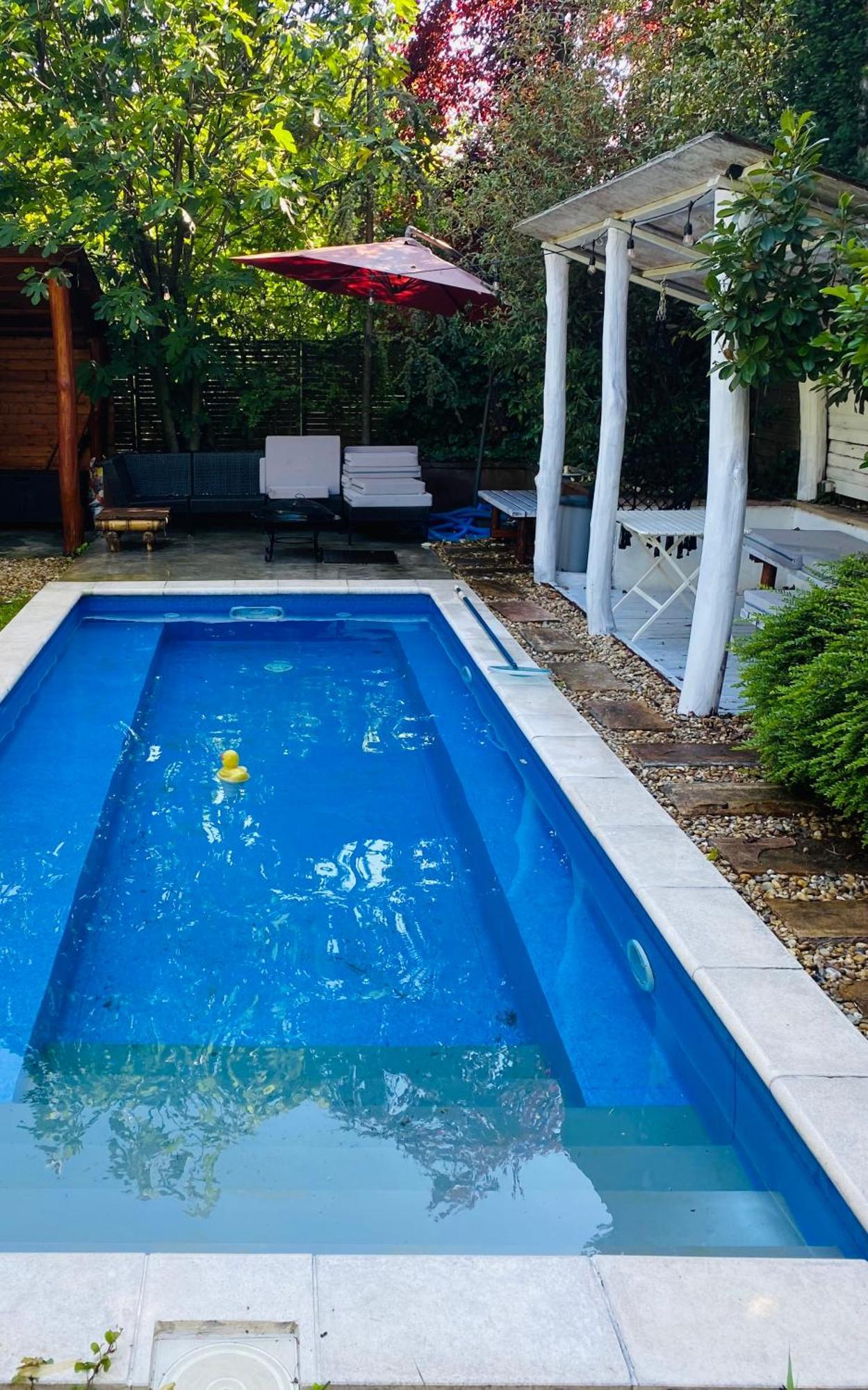 Modern House In With Pool Budapesta